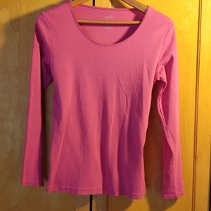 J. Jill perfect pima women's M long sleeve Tee